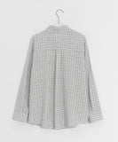 Hamiri Basic Pocket Check Long Sleeve Shirt