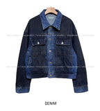 (UNISEX) Oned Denim Trucker Jacket