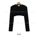 Anna Ribbed Bolero Knitwear