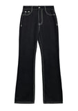 [LANARCH] Edged Stitch Bootcut Denim