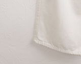 Viant two pin tuck slab cotton long wide pants