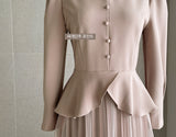 Crete Color Scheme Pleated One Piece