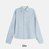 Lottie Linen Crop Shirt