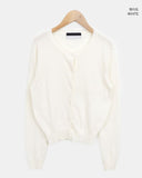Lua Cashmere Knit Round Cardigan