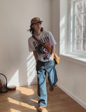 Land Semi-Crop Over Short Sleeve