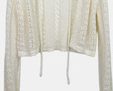 Muta Openwork Bolero Cardigan