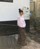 Havyu Flower String Windbreaker Jacket