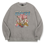 Fluffy Bear Pigment Sweatshirt