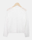 Rodick Star See-Through Long Sleeve T-Shirt