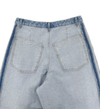 INSIDE OUT TRACK DENIM