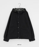 [unisex] Caranne Color Matching Hood Bomber Jacket