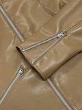 Mad two way leather jacket