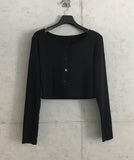 Twist One Piece Cardigan Set