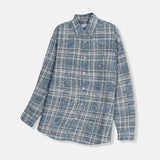 Reina Summer Check Over Fit Shirt