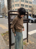 Weven Vintage Washed Denim Wide Pants