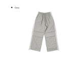 BT Nylon Track Pintuck Wide Pants