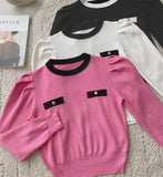 Seribel Shirring Puff Knit