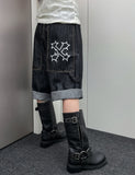Big Pocket Carpenter Non-Fade 8-Part Denim Pants