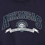 Arkansas Crack Lettering Sweatshirt