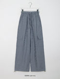 Sihan String Banding Stripe Cargo Pants