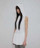 Hooded High Neck Dress