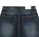 Chio washing wide denim pants