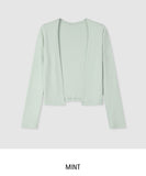 Soda Slim Open Cardigan