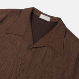 Solar Pleated Half Shirt