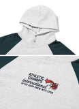 ATHLETIC CHAMPS Raglan Snap Hood