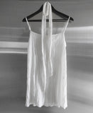 Riru Wrinkle Scarf Sleeveless One Piece