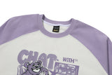 CHAT Teddy Raglan Sweatshirt