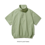 Button Short Sleeve Anorak