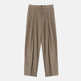 Basel Two-Tuck Corduroy Wide Pants