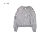 [Plan] Whoopi Basic Round Knit Cardigan