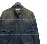Urban Big Pocket Washing Denim Jacket