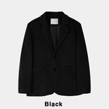 Brulee Wool Over Blazer