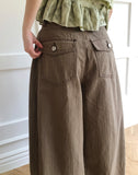 Chelco Curved Cotton Pants
