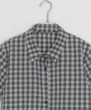 Mameli Check Crop Short Sleeve Shirt