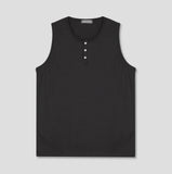 Urban henley neck sleeveless