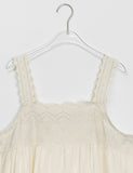 Deming Lace Layered Midi One Piece