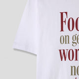 Focus printing short sleeves