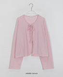 Nenzu Summer Ribbon Bolero Cardigan
