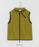 [unisex] Kunds Summer Color Matching Nylon Hood Vest