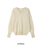 Solar Linen V-neck Knit