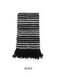 Choki Stripe Wool Muffler