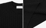 Load Cable Short Sleeve Knit