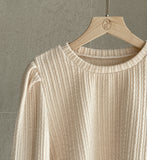 Chandley Velvet Ribbed Puff T-shirt