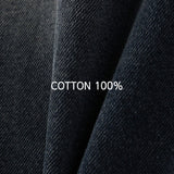 Epearl pintuck Bermuda denim pants