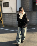 Posom Bokashi Knit Wool Muffler