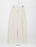 [unisex] Rikku Banding Corduroy Pigment Wide Pants